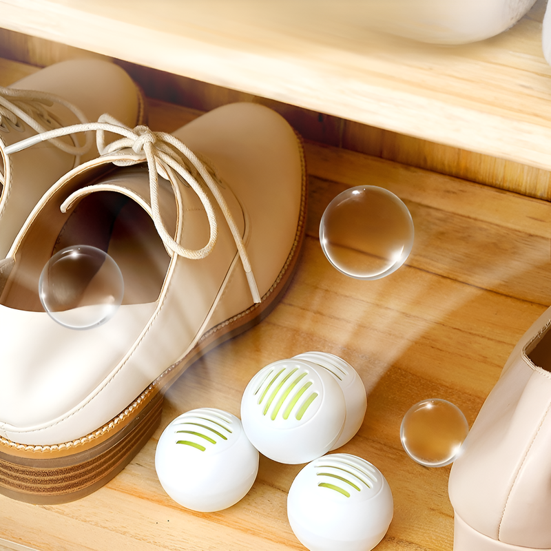 日本の下駄箱 靴と靴下の消臭 靴の消臭ボール 香りが長持ちする芳香剤