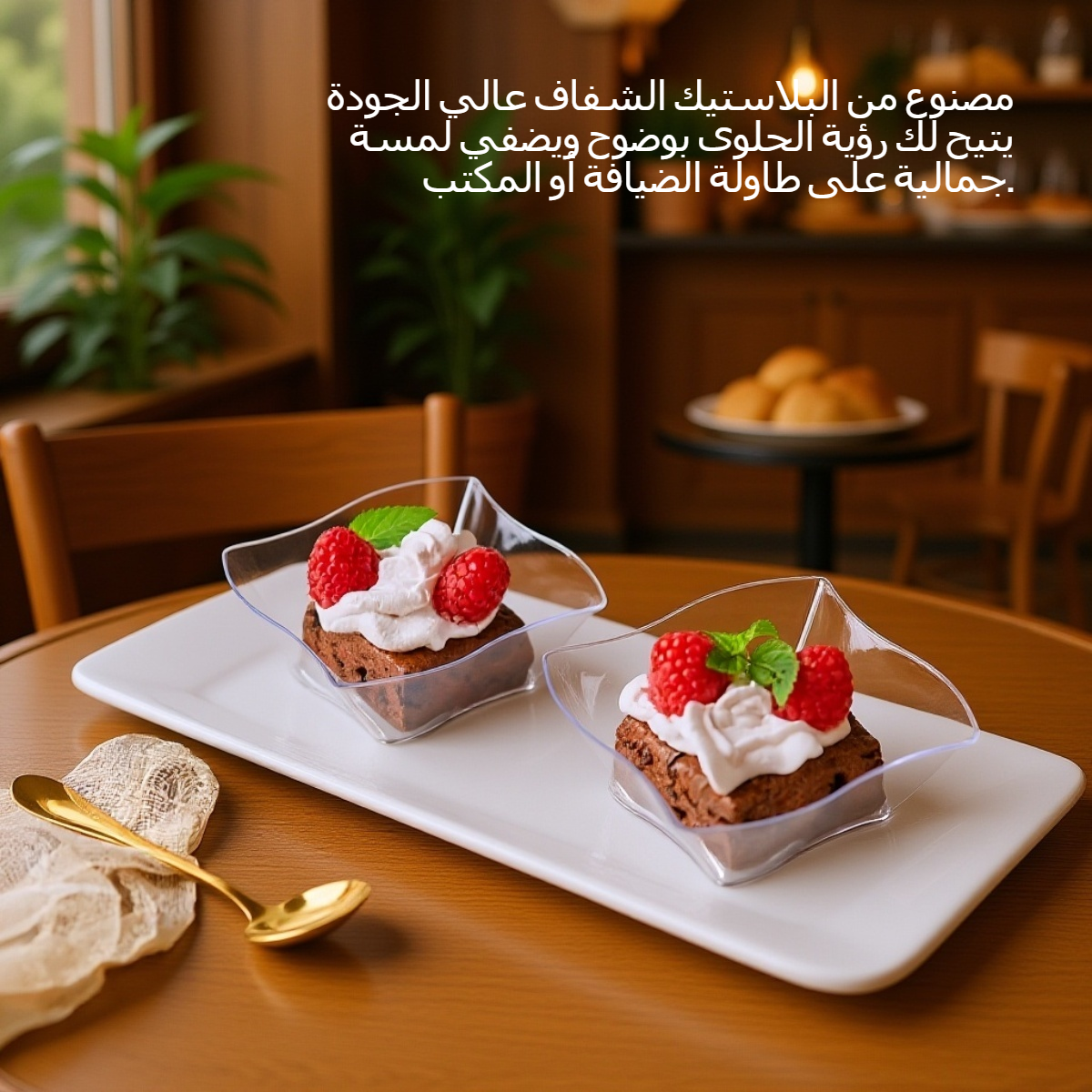 شفافة من البلاستيك وعاء الحلوى