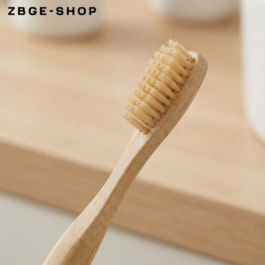 Nachhaltige Bambusz Zahnbürste in Verpackung