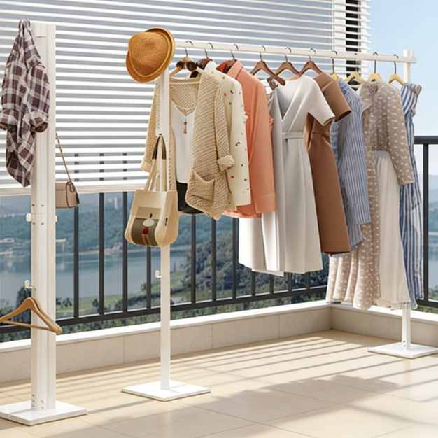 摺疊式曬衣架 家用陽台室內晾衣架