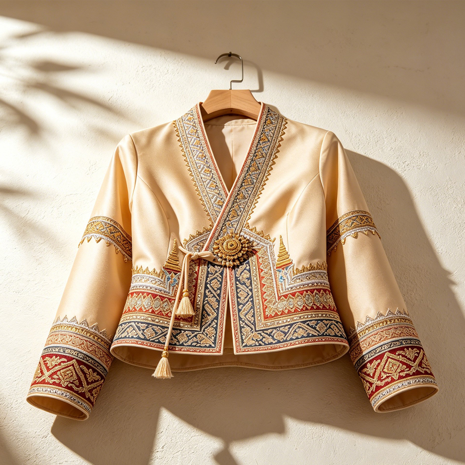 เสื้อแจ็คเก็ตแฟชั่นฤดูร้อนแบบสั้นดีไซน์ทันสมัย