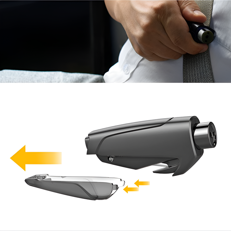 安全ハンマー2in1カッター