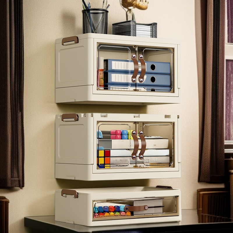 大容量桌面文具收納盒 抽屜式多功能學生宿舍收納櫃 桌面收納盒書房置物架