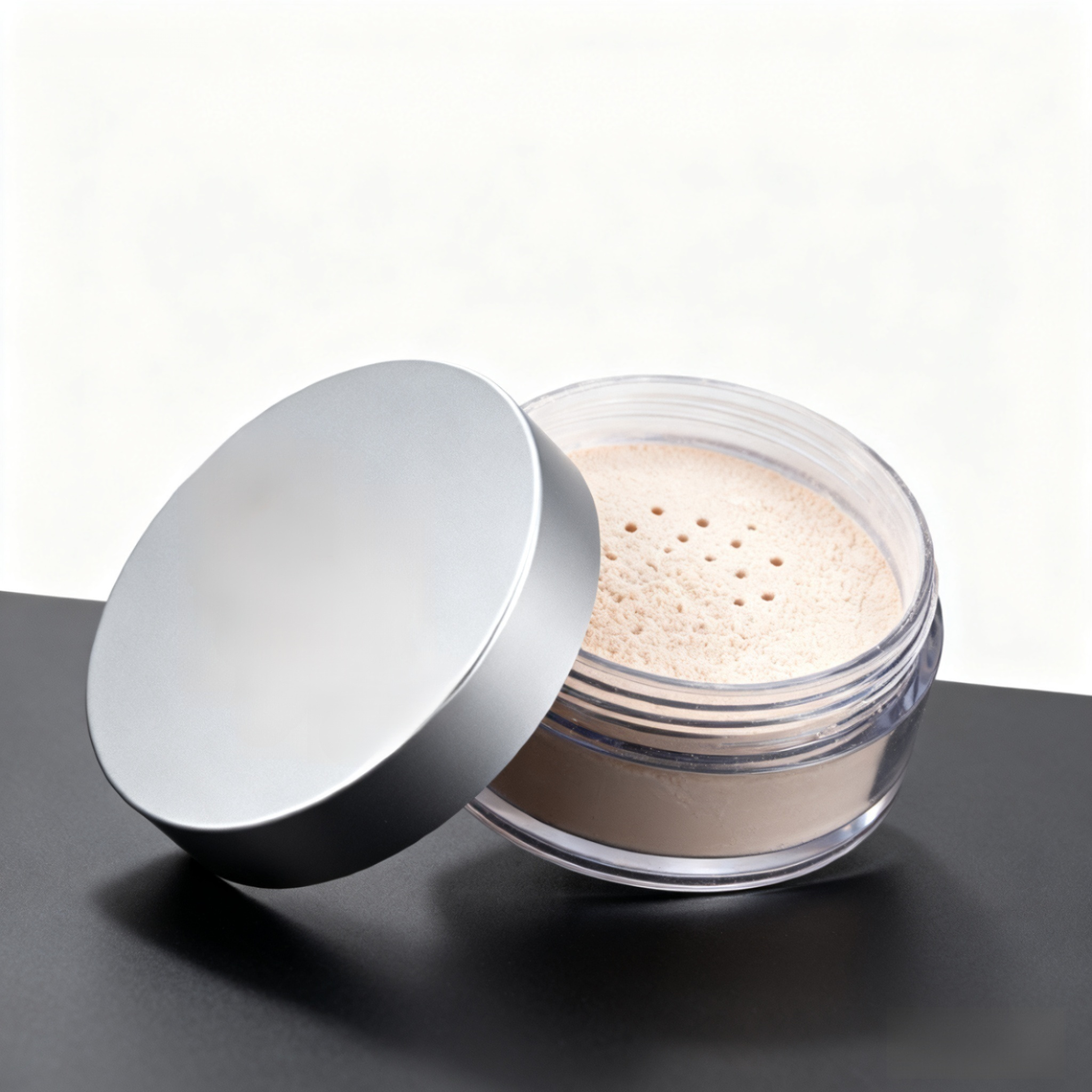 Transparenter, weichzeichnender, langanhaltender loser Puder