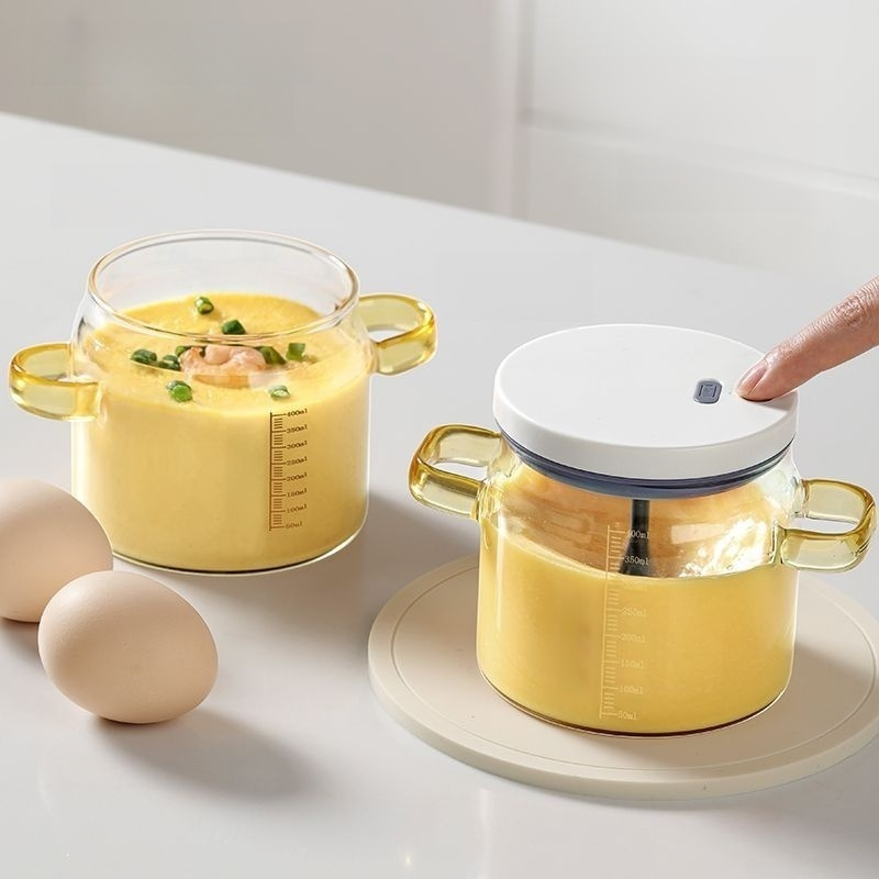 다기능 자동 계란찜/달걀 휘핑 컵