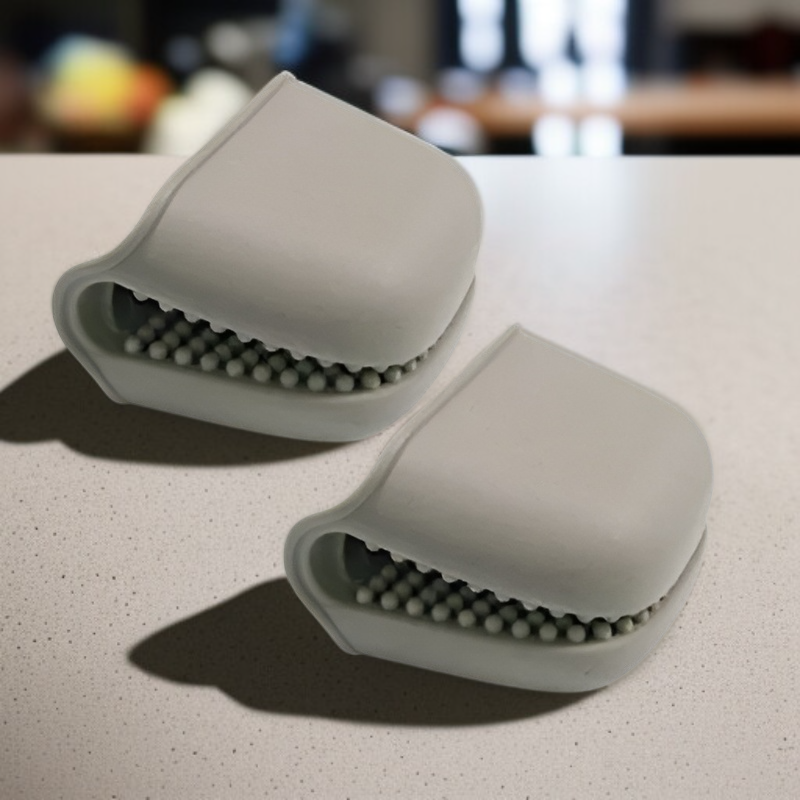 Szary uchwyt odporny na wysoką temperaturę