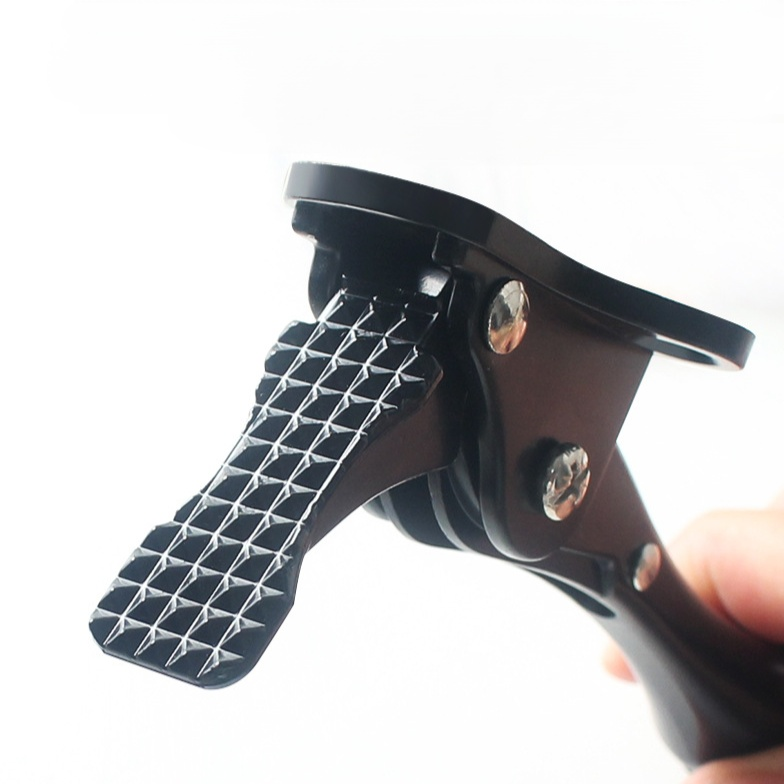 Amortiguador de puerta tipo herradura, resistente y semiautomático, tope de puerta para techo