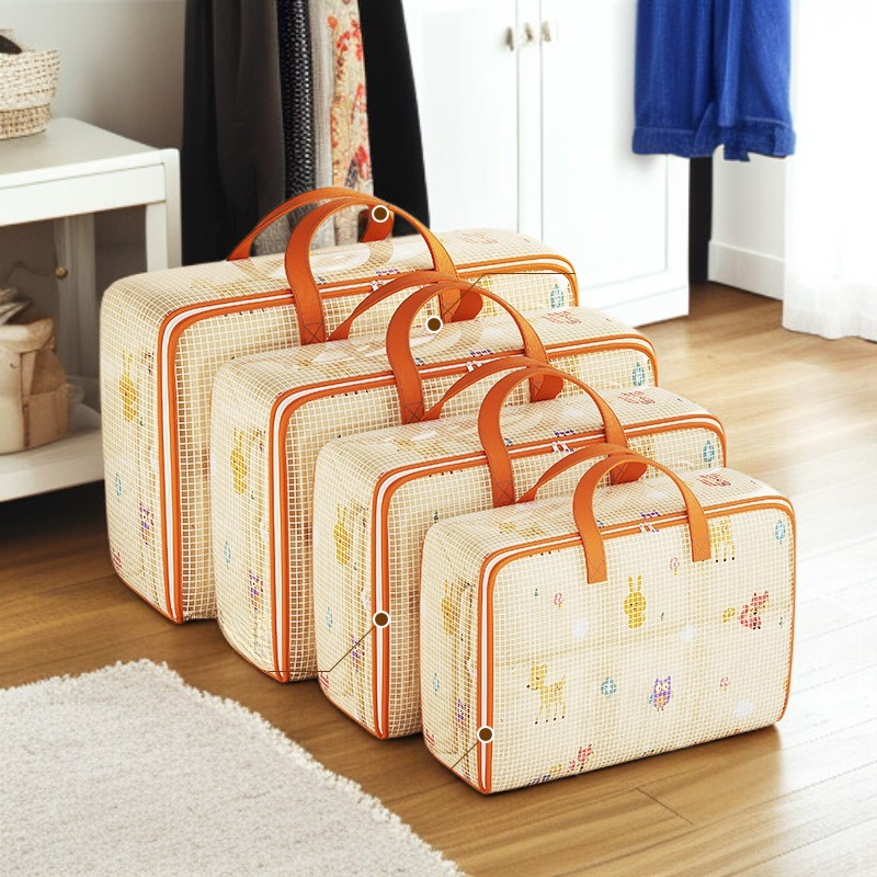 대용량 방수 가정용 수납 가방 접이식 이사 가방 이불 수납함 옷장 정리 옷장 전용 가방