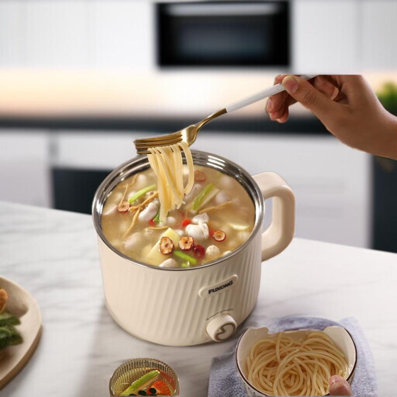 Student dormitory small stainless steel nonstick electric hot pot