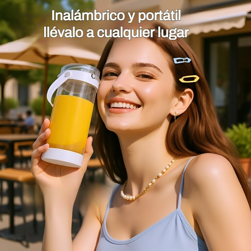 Mini exprimidor portátil inalámbrico para uso doméstico