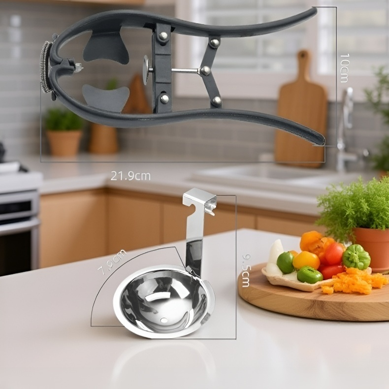 Szybki separator jajek 2w1, otwieracz ze stali nierdzewnej 304 do jajek