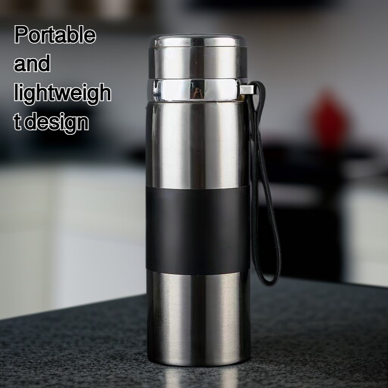 Close-up of leak-proof lid on sports water bottle