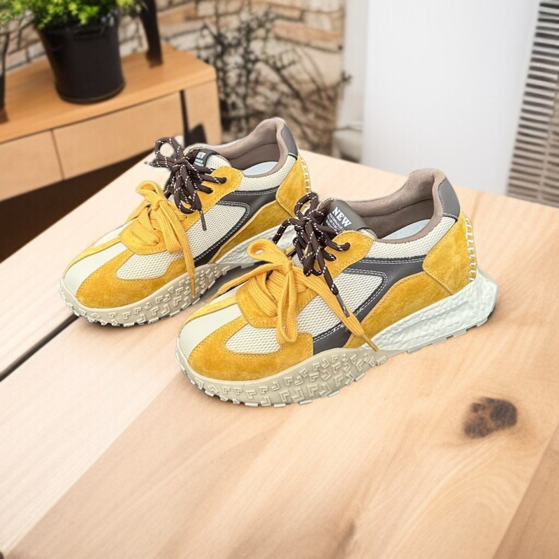 身長を高く見せる小さなスポーツシューズ Dexun レディースシューズ 2025 春夏新作 スポーツシューズ 厚底カジュアルシューズ レディース フォレストガンプシューズ