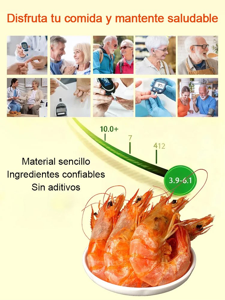 Camarones Gigantes Asados al Carbón：Listos para comer, el segundo paquete solo $200