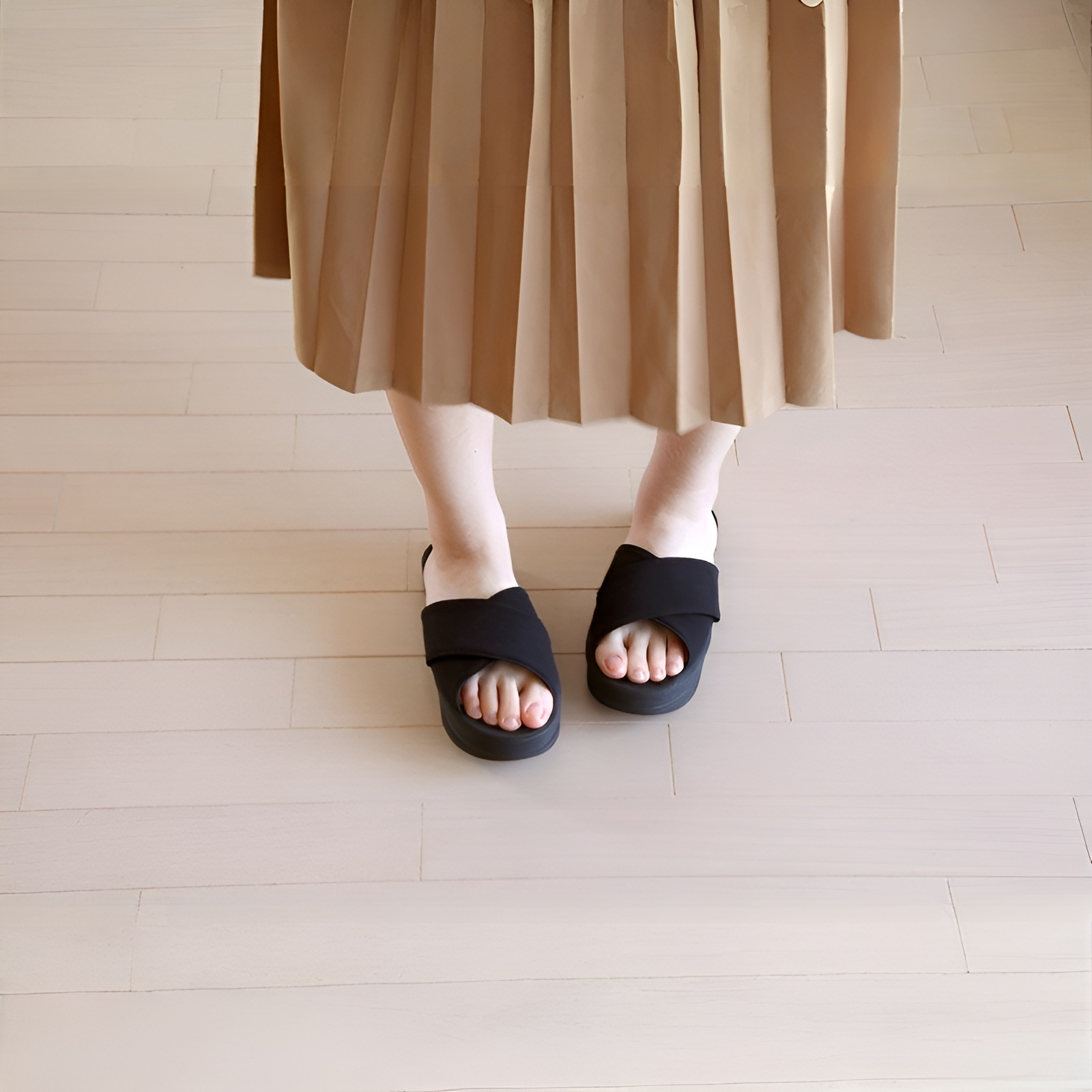 体幹トレーニング スリッパ 室内 前開き レディース 体幹を整えるスリッパ オープントゥタイプ 美脚 健康スリッパ 健康サンダル