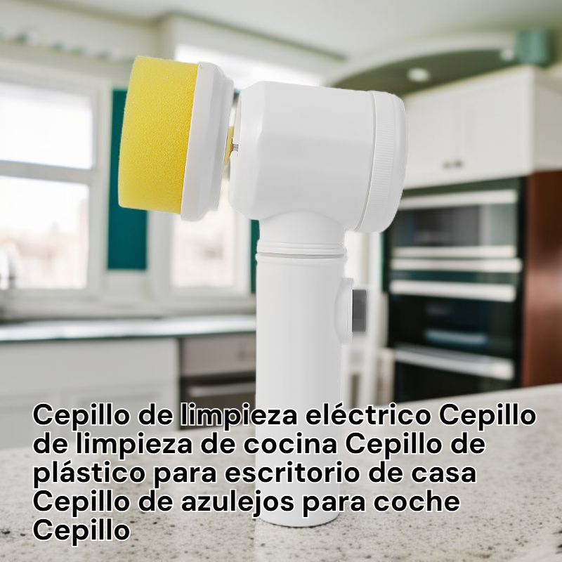 Cepillo de limpieza eléctrico multifuncional para cocina y hogar