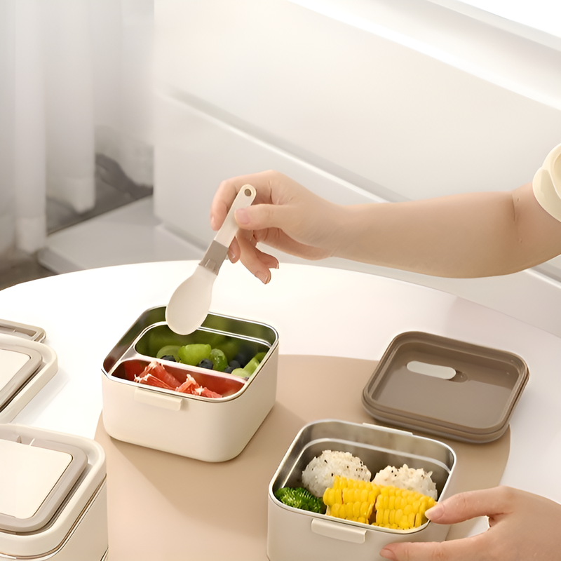 Fiambrera de acero inoxidable