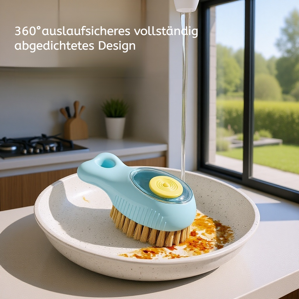 Praktische Spülbürste im Fisch-Design für die Küche