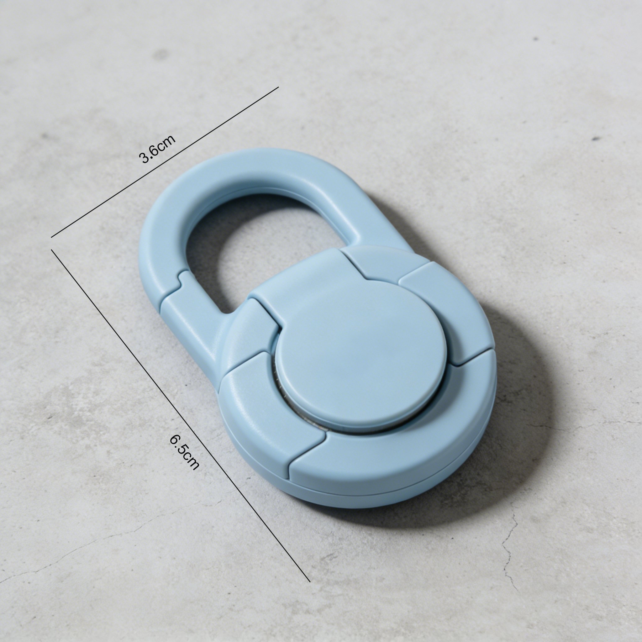 引き出しに取り付けた安全ロック