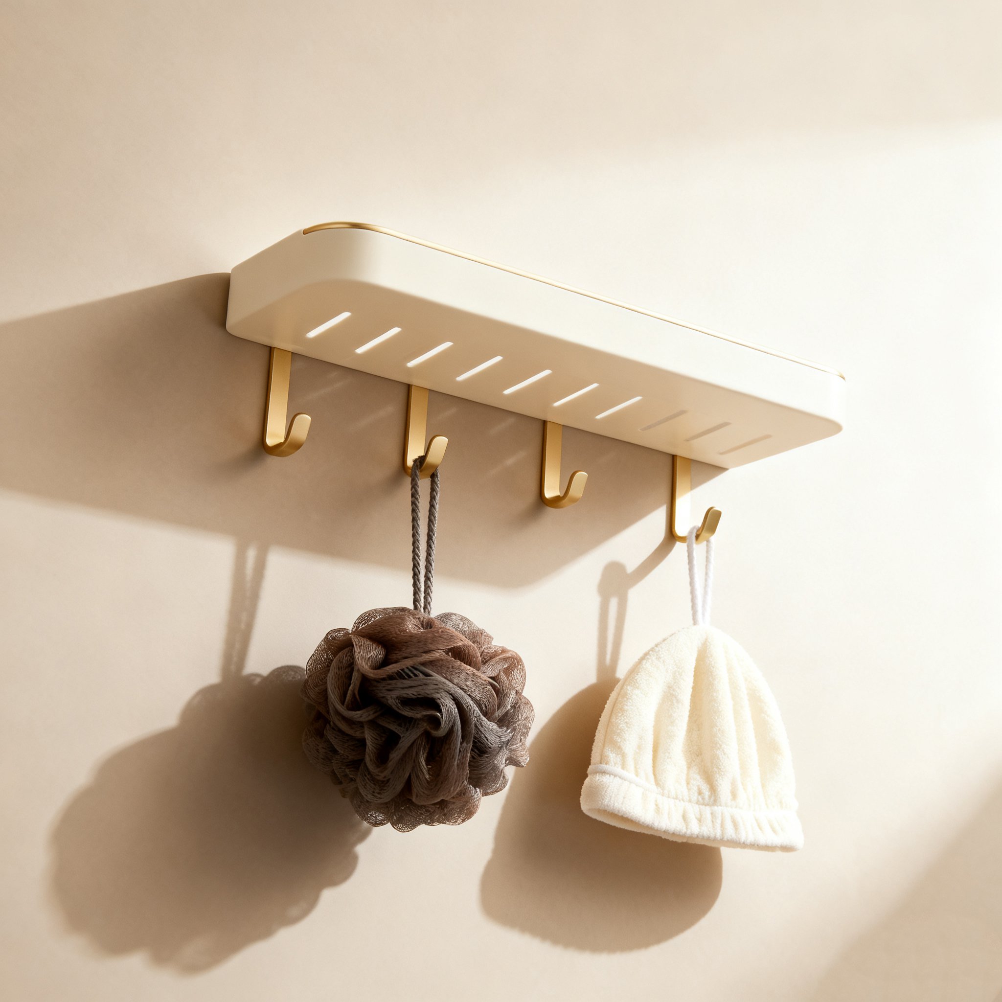 シンプルバスルームオーガナイザー（12点セット）