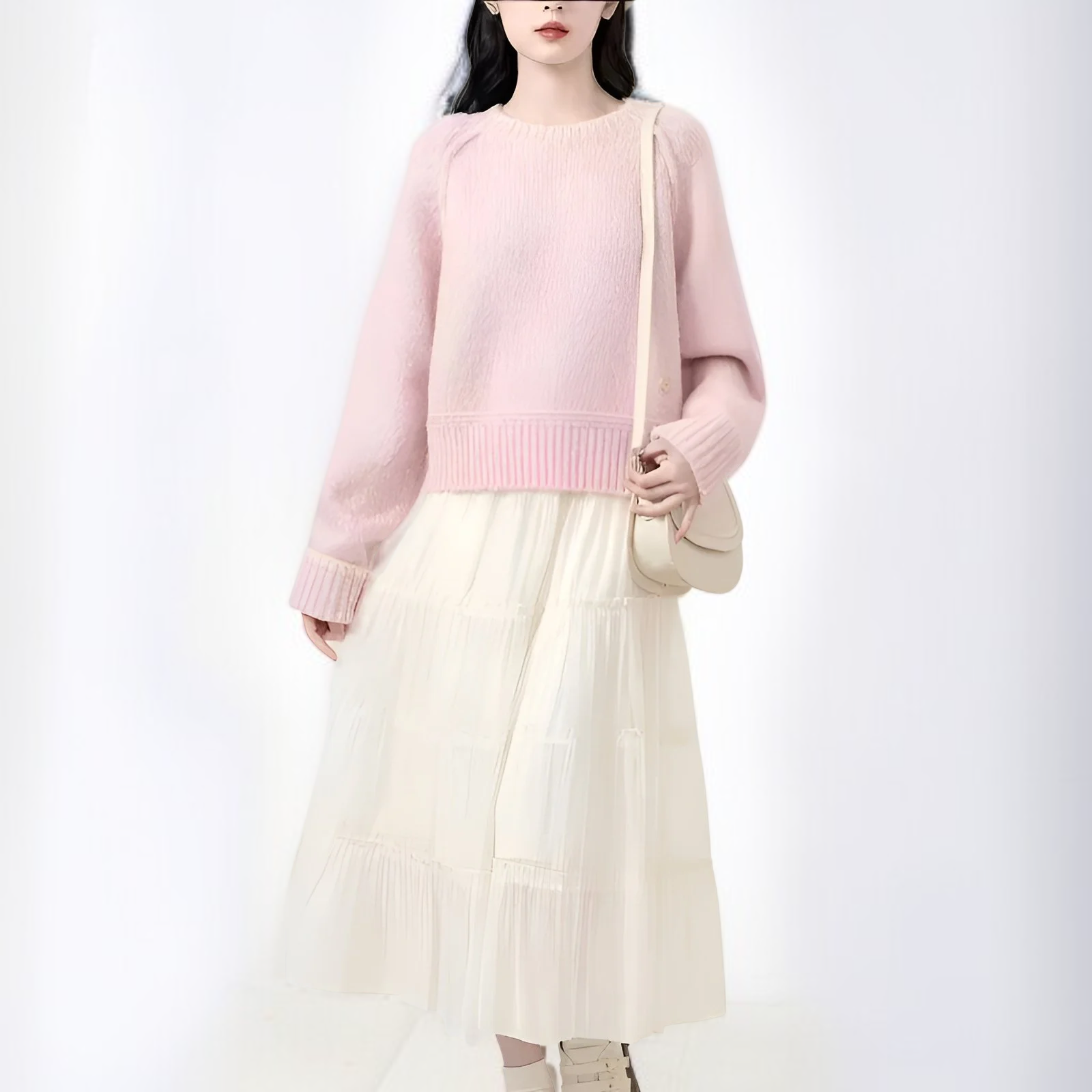 秋冬ファッションにおすすめのクルーネックセーター