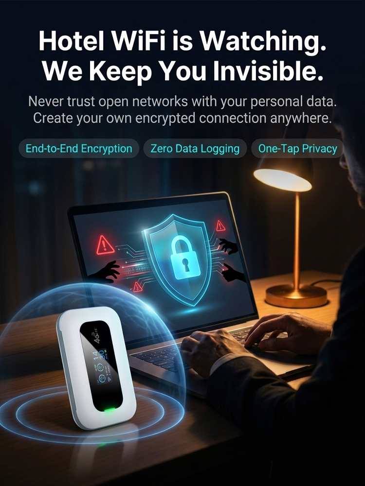 JS-Plug and connect, long battery life, high-speed portable WiFi