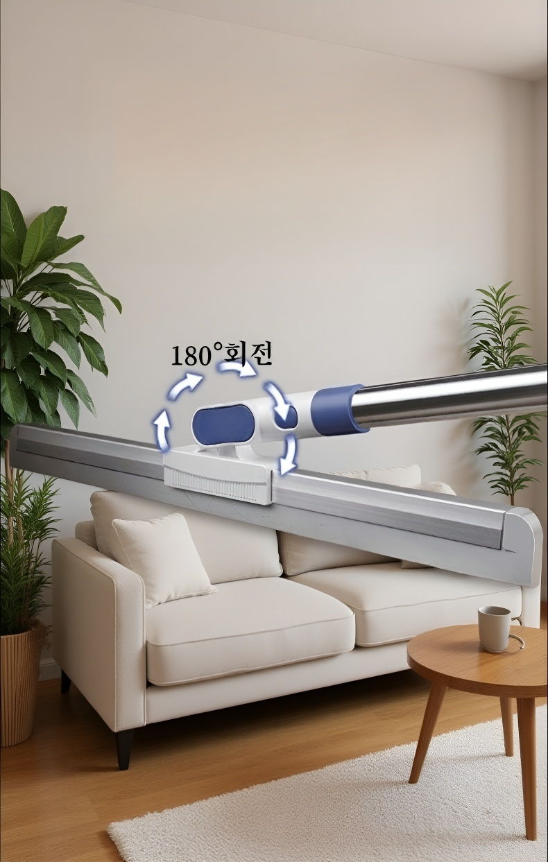 반려동물 털도 쉽게 청소하는 매직 빗자루