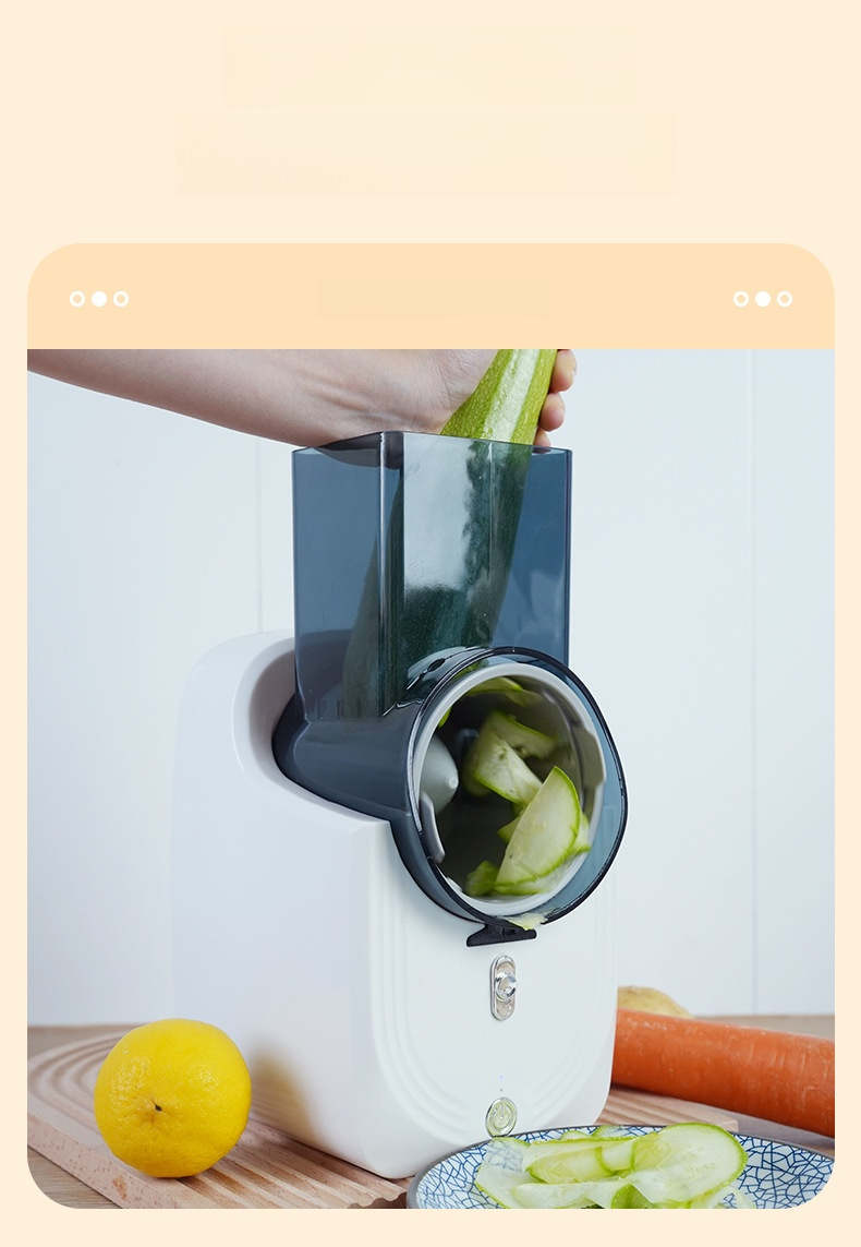 توفير الوقت والجهد مع آلة تقطيع الخضار المنزلية