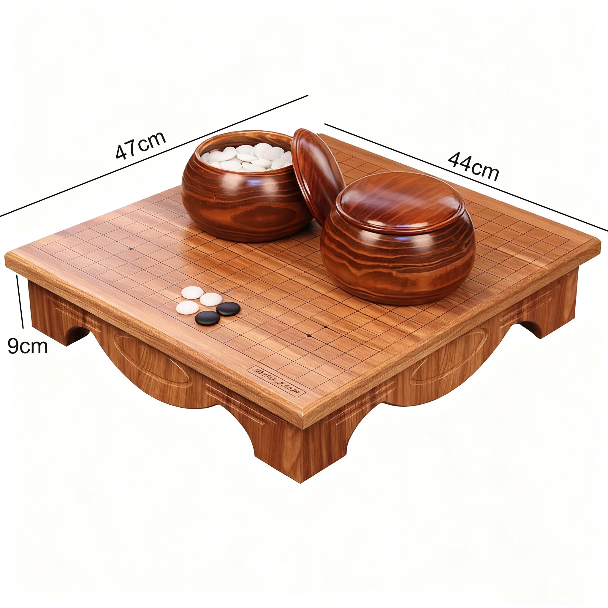 Kompletní sada hry Go s českým návodem