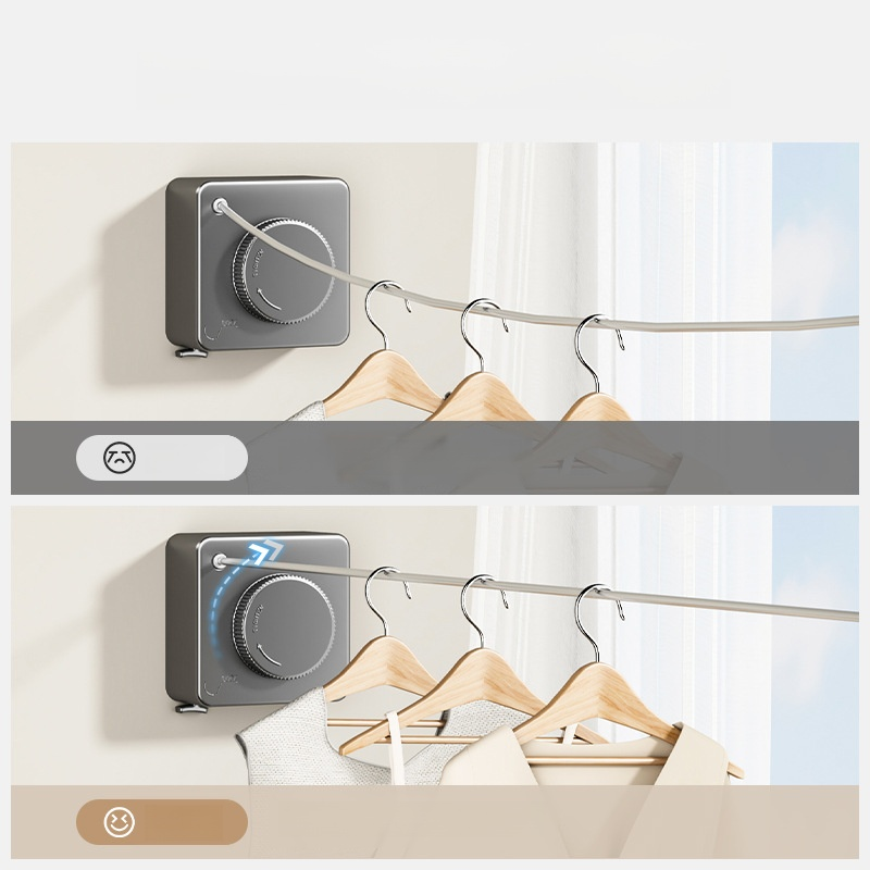 室內外家用鋼絲繩晾曬架