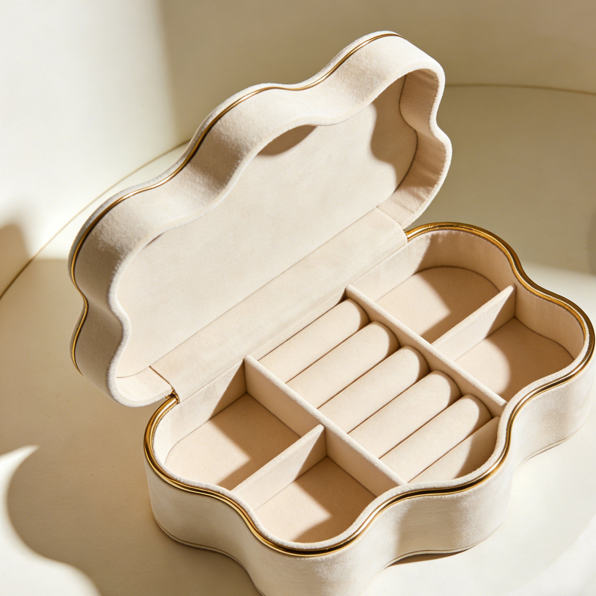 高級感あふれるジュエリーボックスの外観