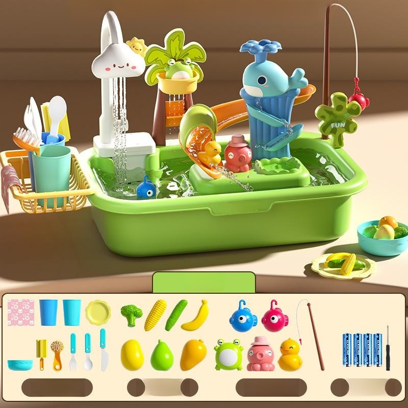 Kids Electric Shower Water Toy Set
