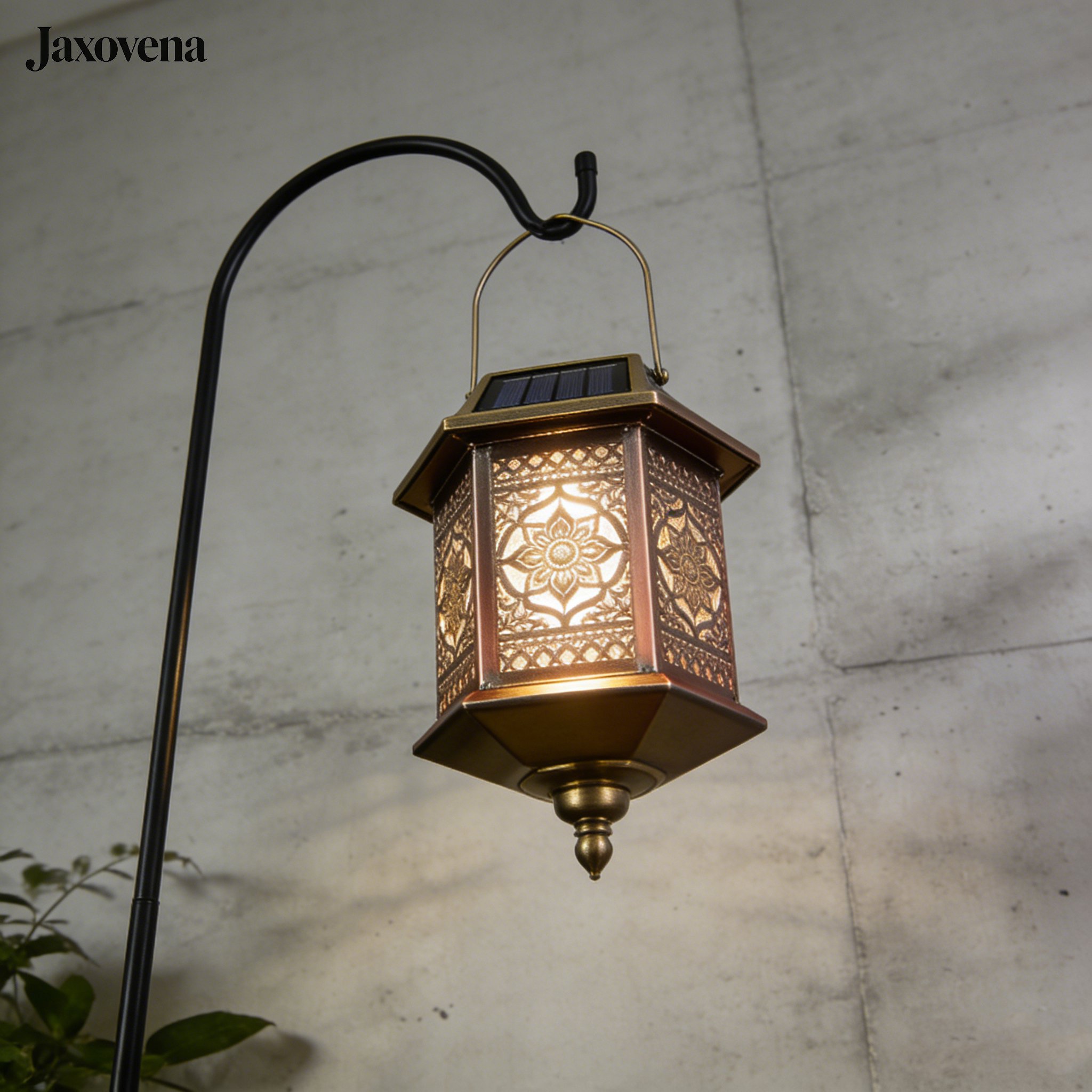 โคมไฟติดผนังพลังงานแสงอาทิตย์ 