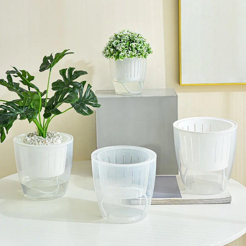 자동으로 화분에 물을 주다.