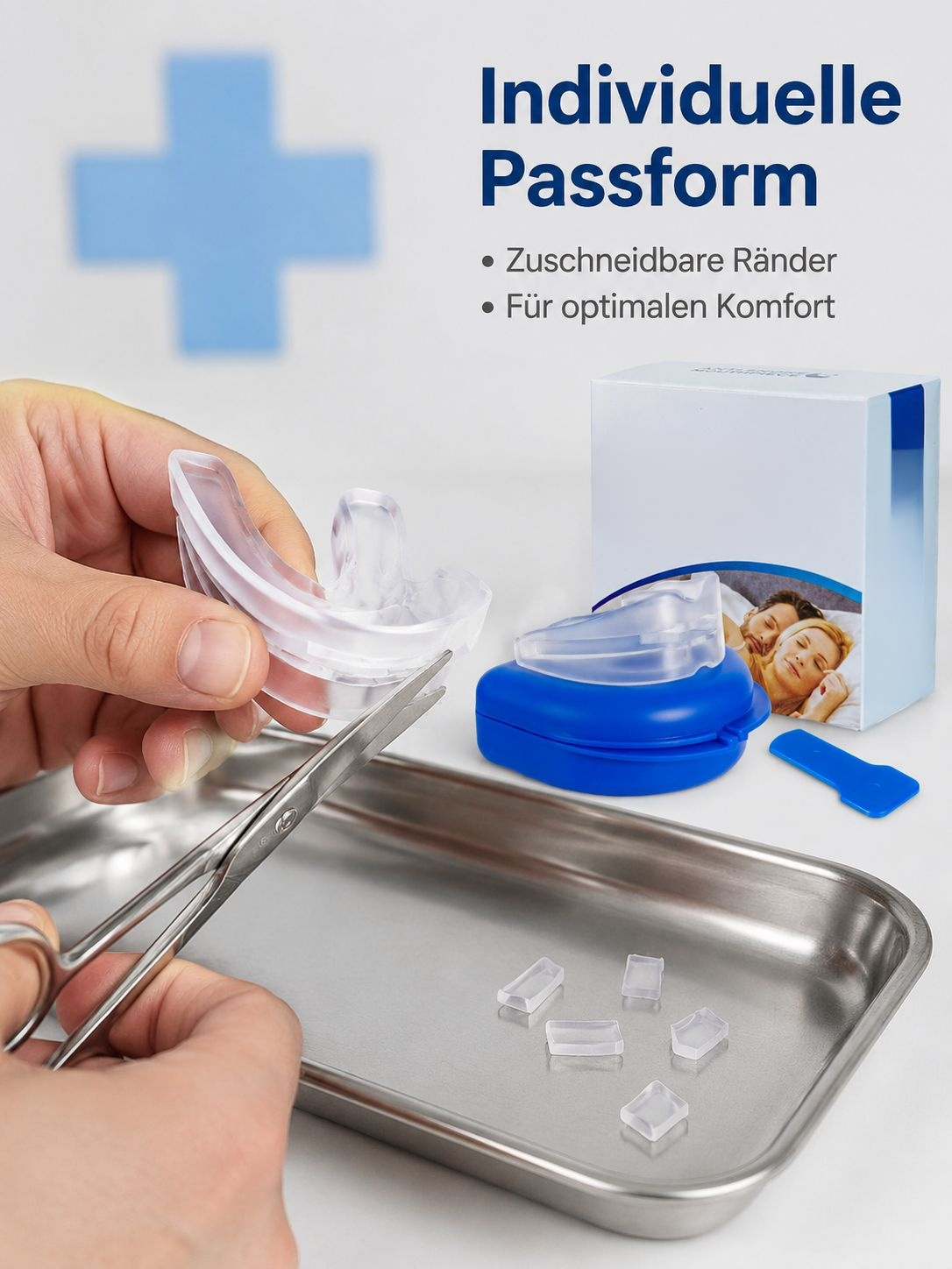 Schneidbarer thermoplastischer Dentaltablett