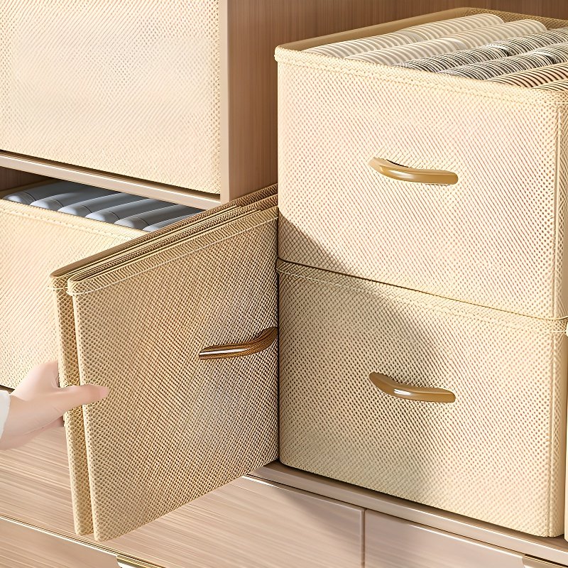 접이식 손잡이 패브릭 수납 정리함