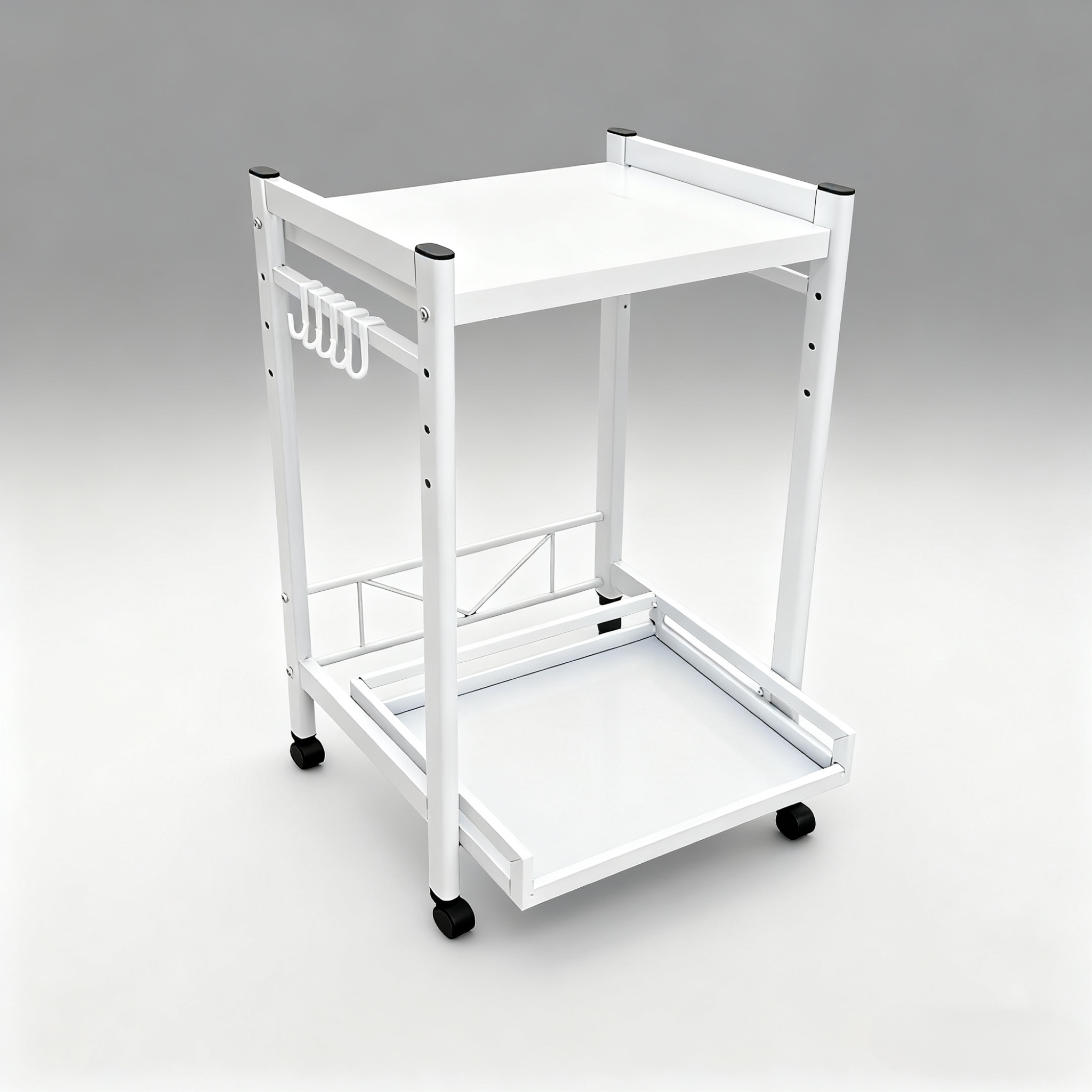 キッチン小物を収納したカウンター棚