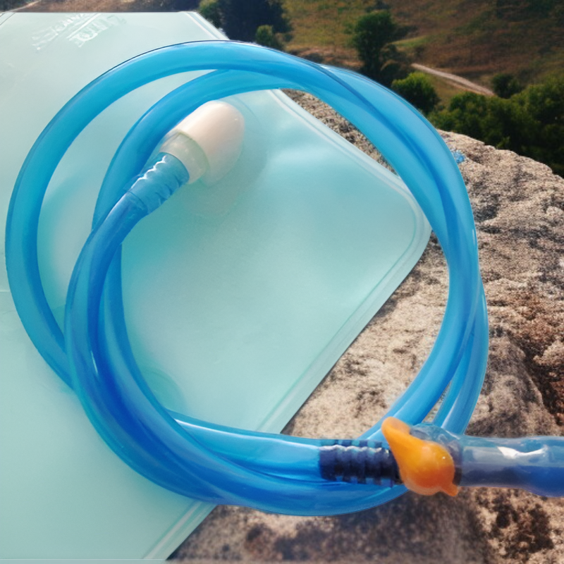 Bolsa de agua deportiva para exteriores, plegable y sin sabor, fácil de transportar