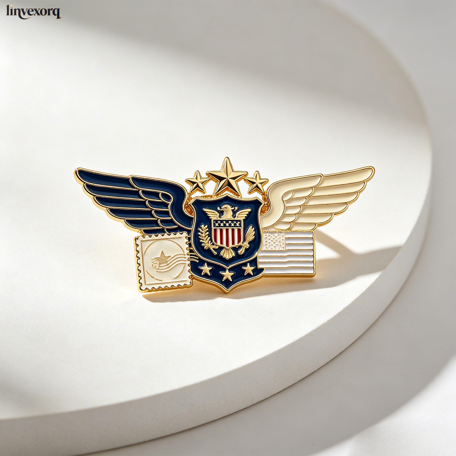 Vintage-style brooches (set of 3)