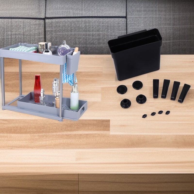 다목적 플라스틱 싱크대 선반