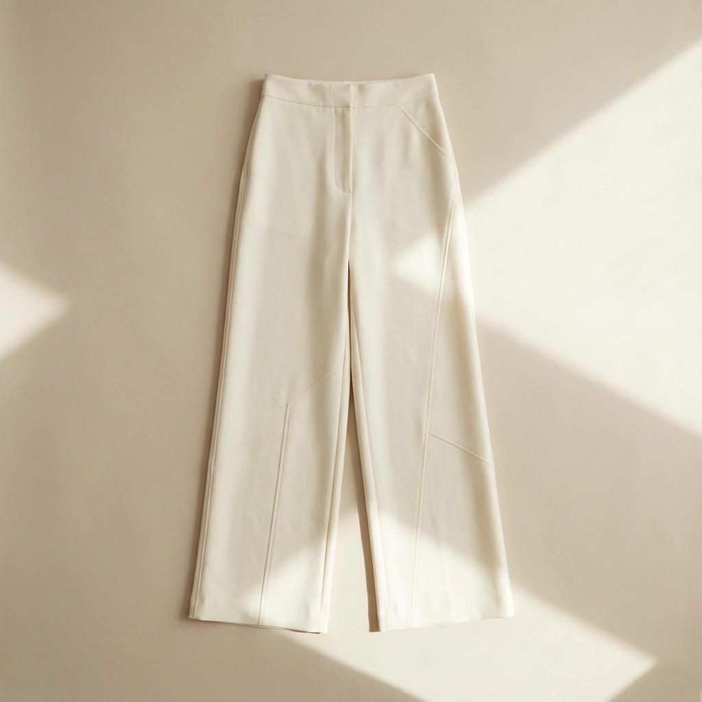 กางเกงเอวสูงแฟชั่นหญิง