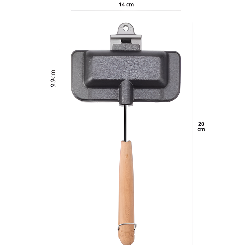 청소하기 쉬운 샌드위치 베이킹 팬