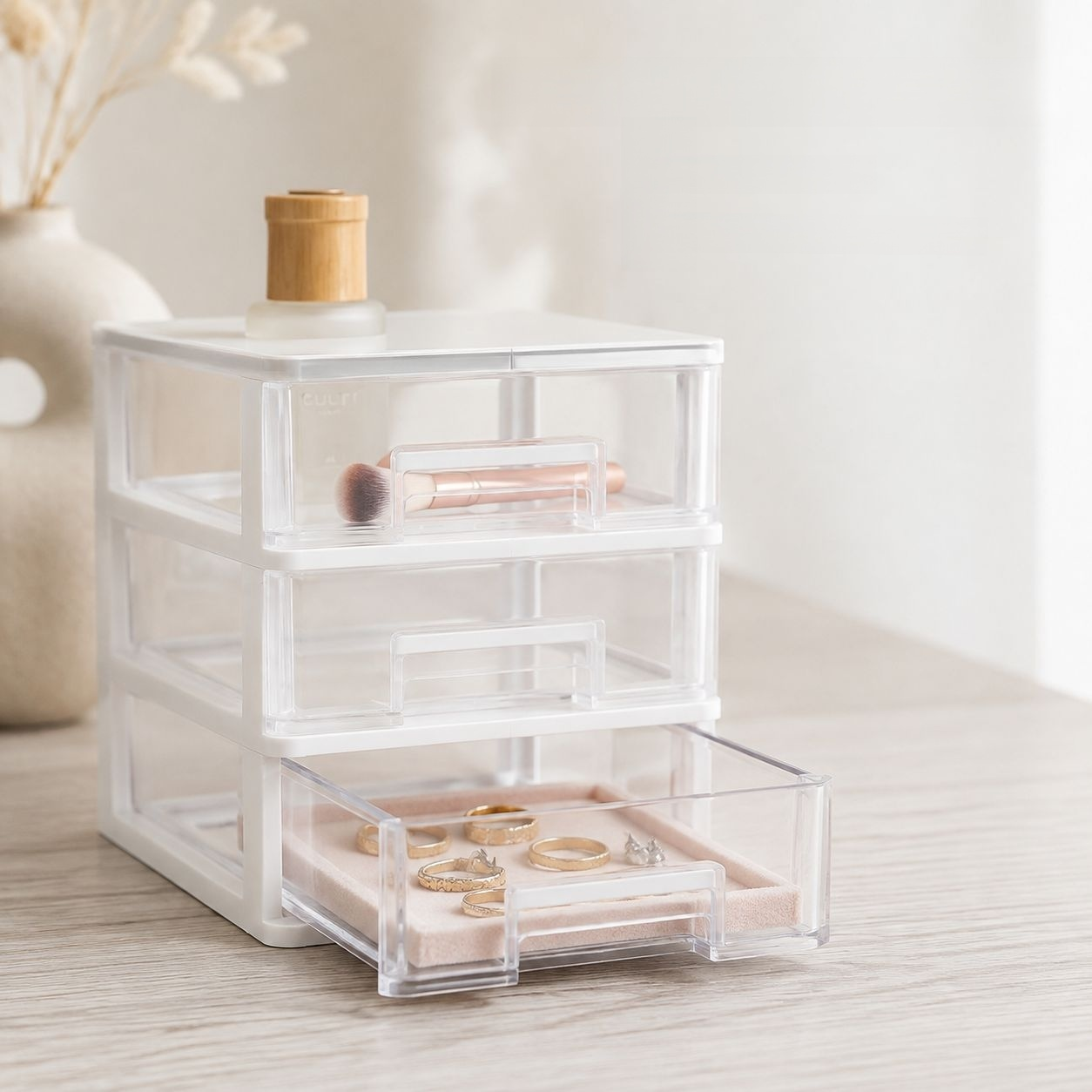 Transparent Desktop Storage Box