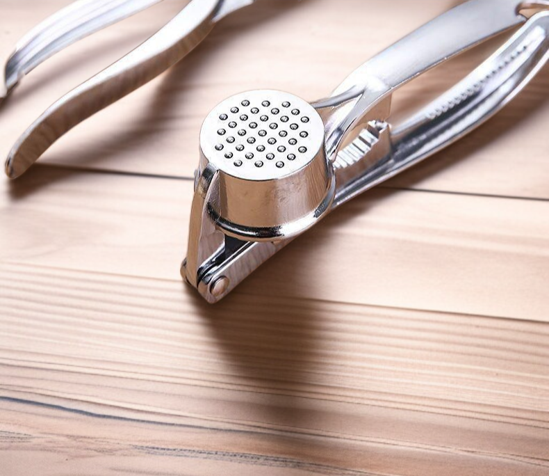 인체공학적 손잡이의 마늘 프레스 디자인