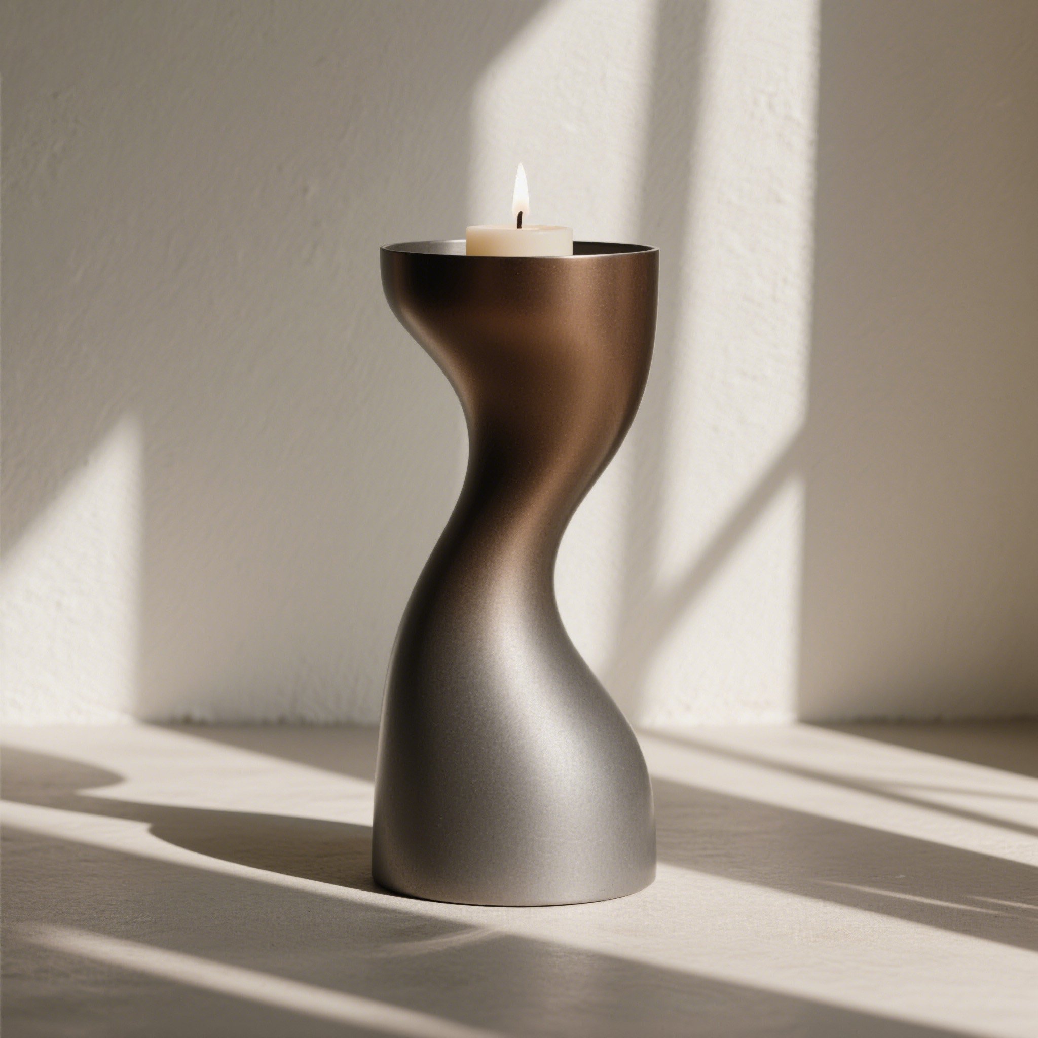 メタルメロディー装飾キャンドルホルダー（3個セット）