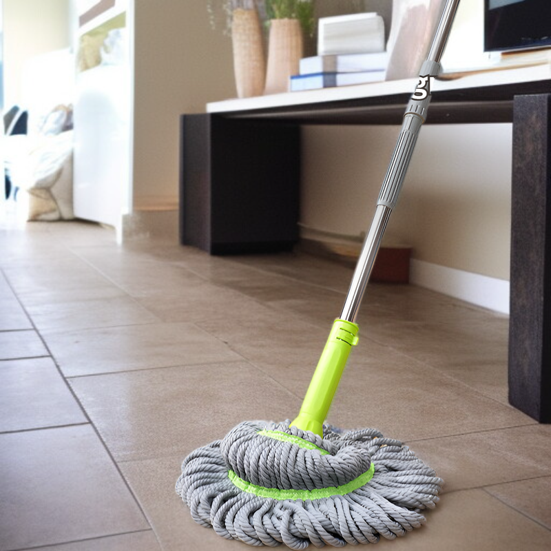 JS offre une tête de rechange pour balai à franges rotatif en microfibre très absorbante