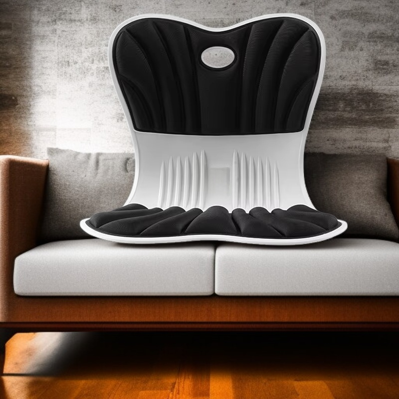 인체공학 허리 쿠션 사무실 의자 - 장시간 앉아도 편안한 허리 받침대