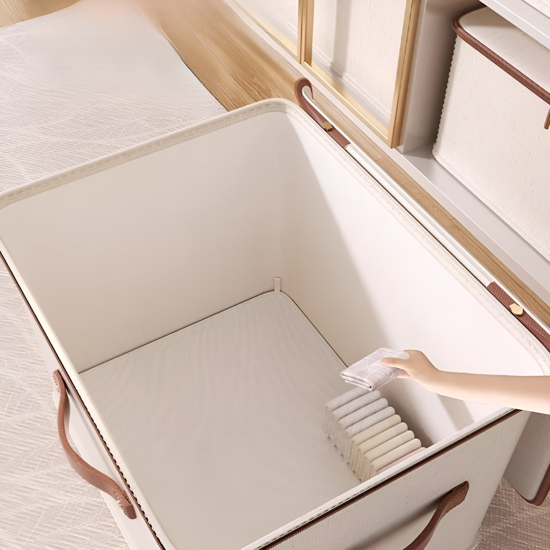 Home Bedroom Closet Storage Box with Lid