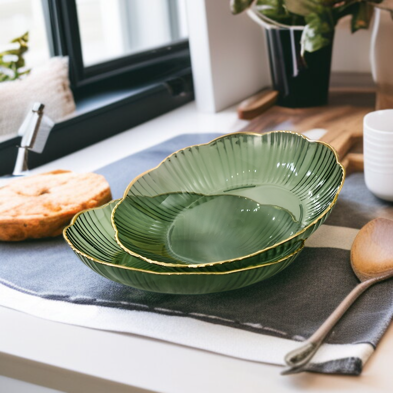 Plato organizador de frutas y snacks