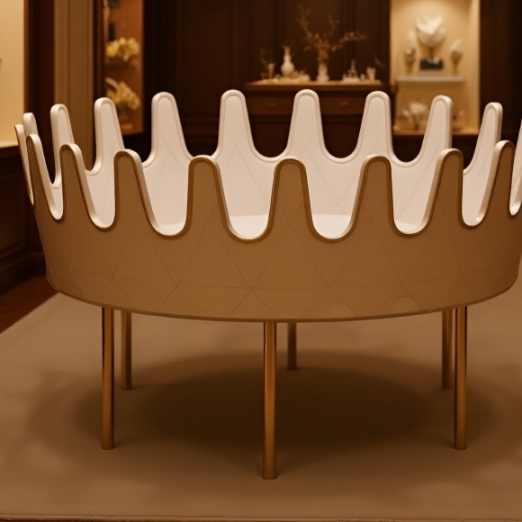 Transparenter drehbarer Aufbewahrungsständer für Kosmetik und Schmuck – zweilagig für Schminktisch